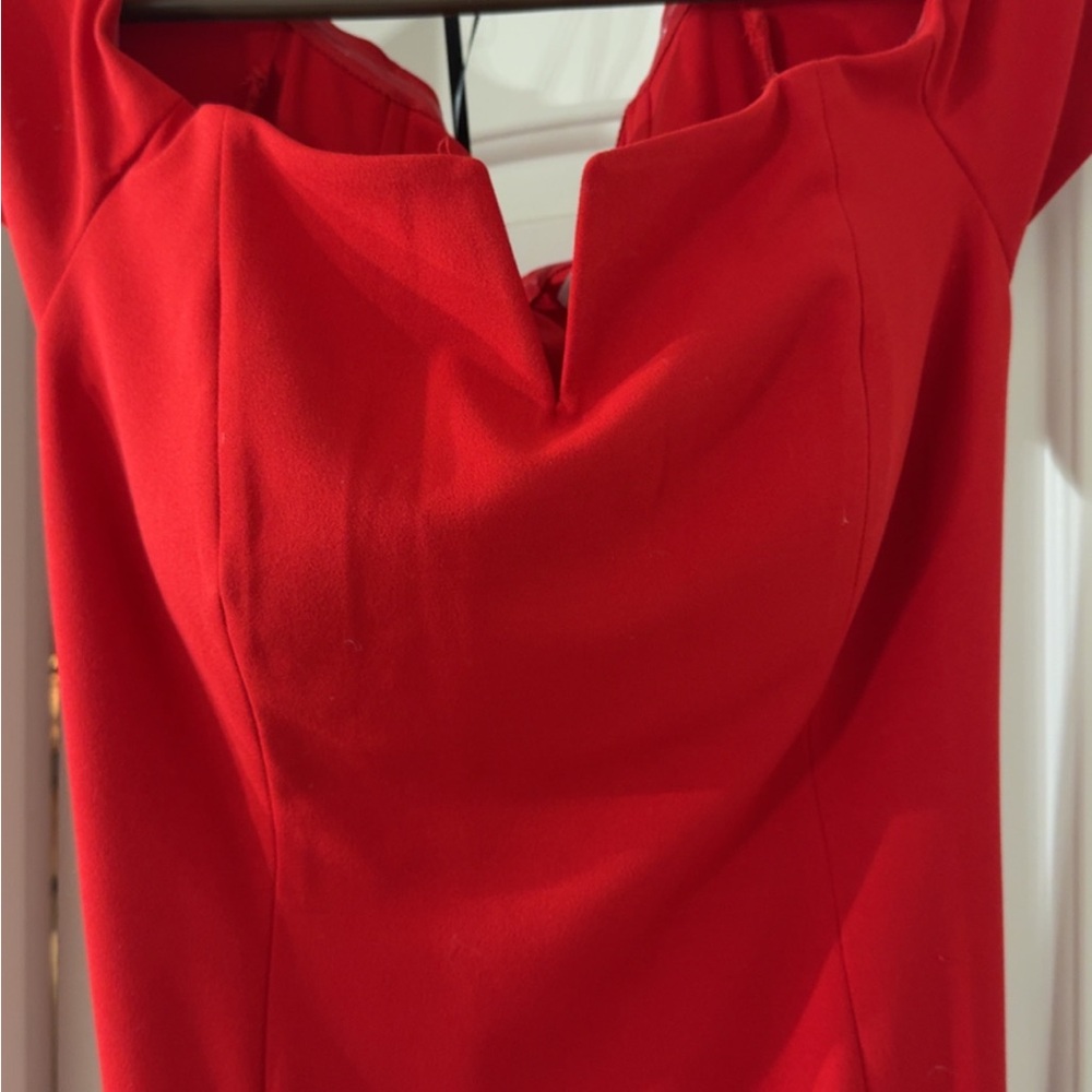 Calvin Klein Vibrant Red Dress